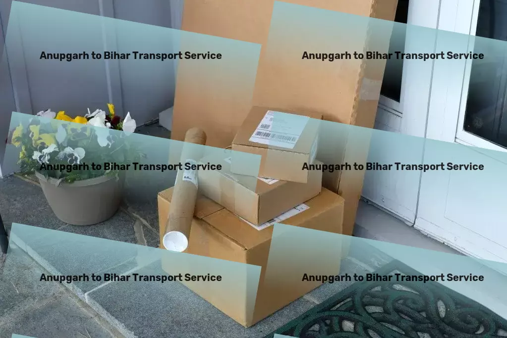 Anupgarh to Bihar Transport Transform your shipping strategy with us today! - High-volume goods shipment services