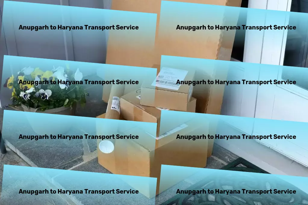 Anupgarh to Haryana Transport The bridge between you and seamless Indian logistics services! - Major parcel delivery