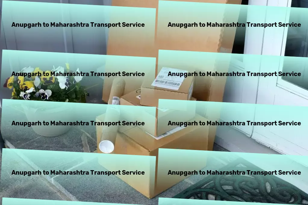 Anupgarh to Maharashtra Transport Urban package delivery