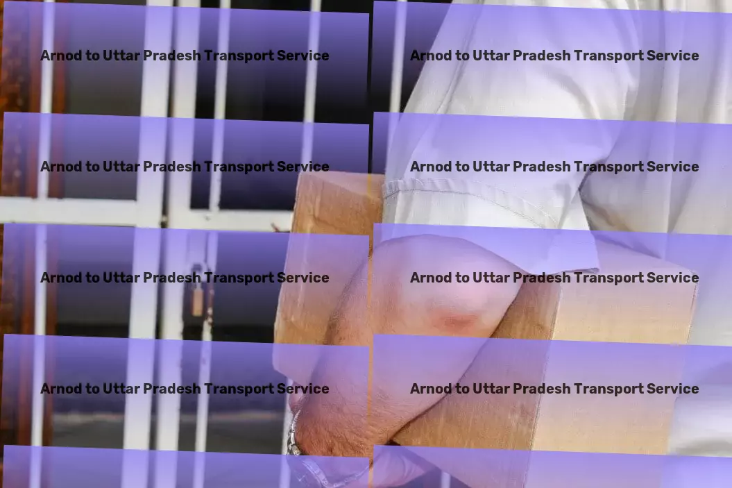 Arnod to Uttar Pradesh Transport Refrigerated transport services