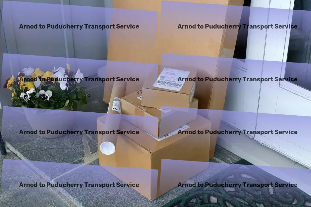 Arnod to Puducherry Transport Regional parcel logistics