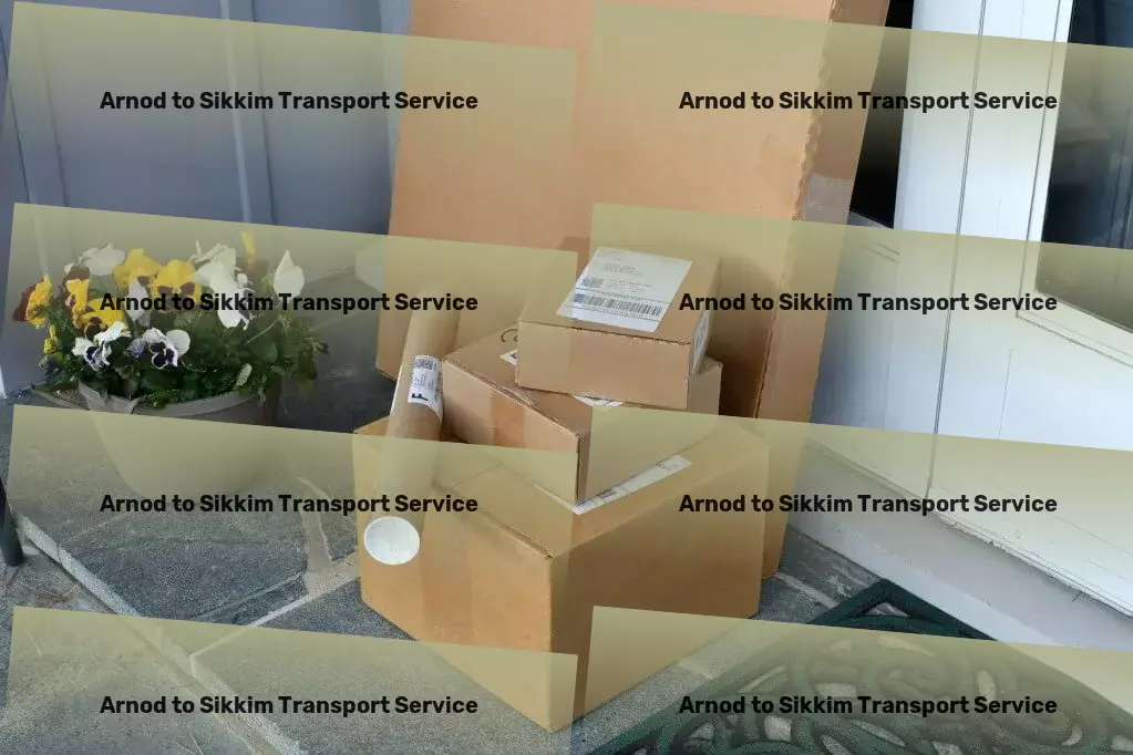 Arnod to Sikkim Transport High-volume shipping services