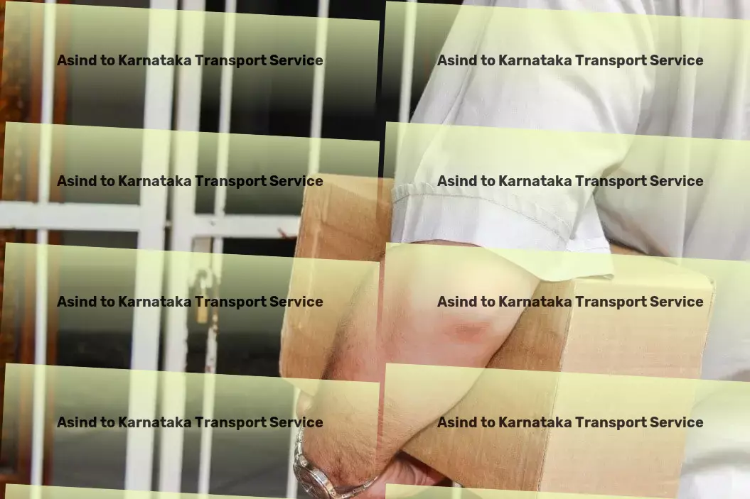 Asind to Karnataka Transport Express package forwarding