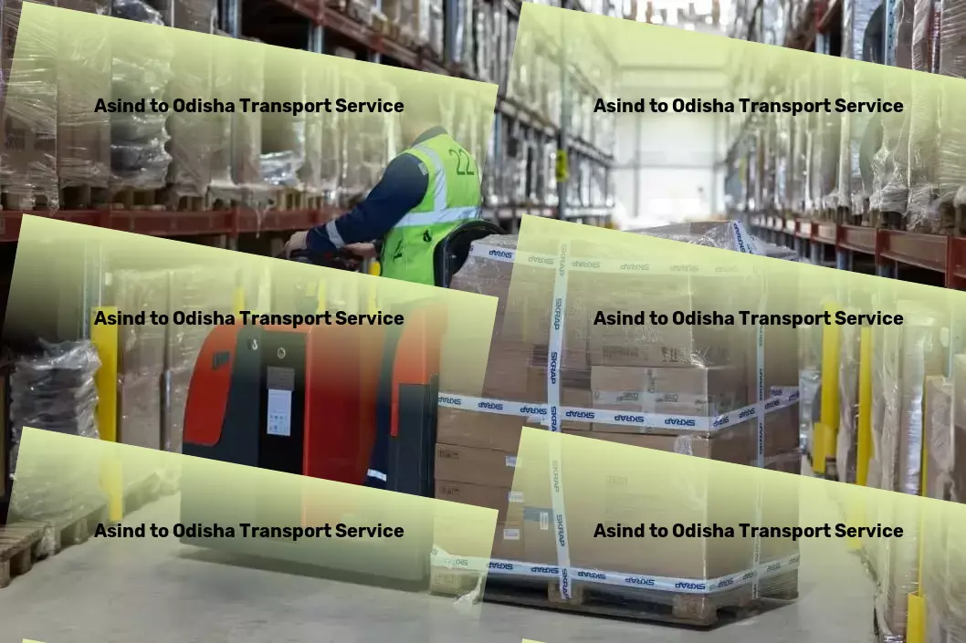 Asind to Odisha Transport Express package forwarding