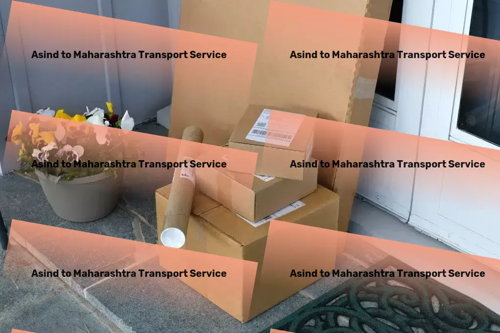 Asind to Maharashtra Transport Industrial goods carriage