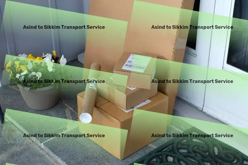 Asind to Sikkim Transport Express shipping solutions