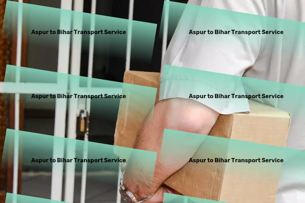 Aspur to Bihar Transport Cargo transit services