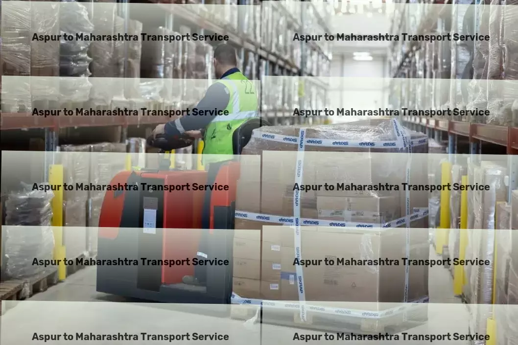 Aspur to Maharashtra Transport High-volume transport logistics