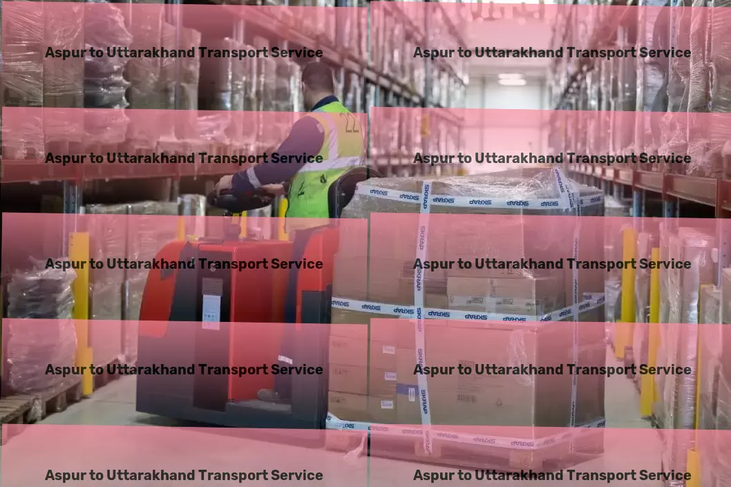 Aspur to Uttarakhand Transport Where every shipment tells a story of logistic innovation. - Urban cargo services