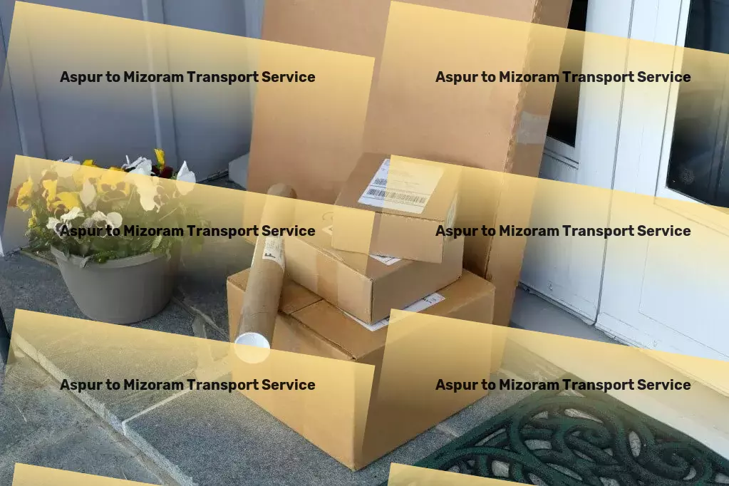 Aspur to Mizoram Transport Seamless transitions from point A to B, redefined. - Multi-city goods logistics