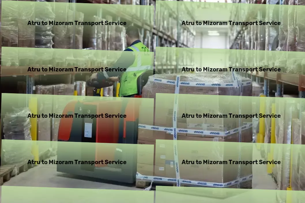 Atru to Mizoram Transport Specialized furniture logistics