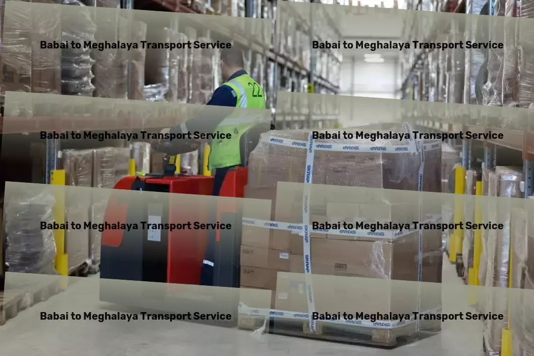 Babai to Meghalaya Transport Industrial logistics solutions