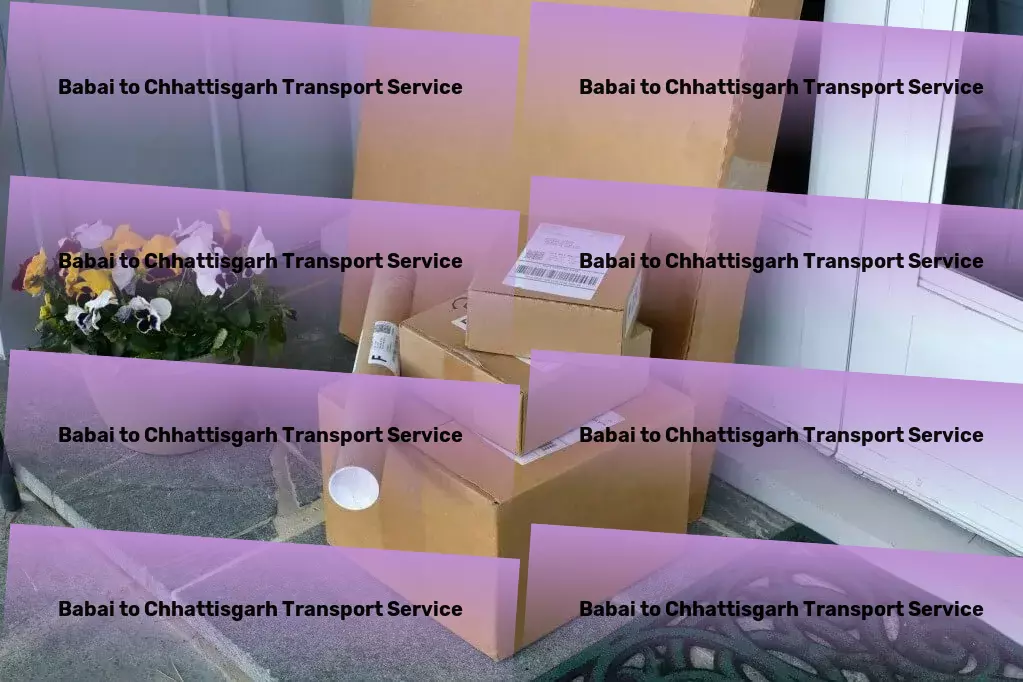 Babai to Chhattisgarh Transport Navigate seamlessly through India's logistics maze with our help. - Express Delivery Services