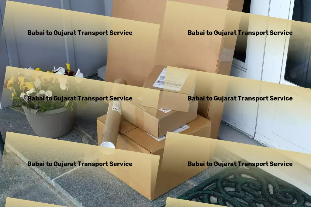 Babai to Gujarat Transport Nationwide goods shipment services