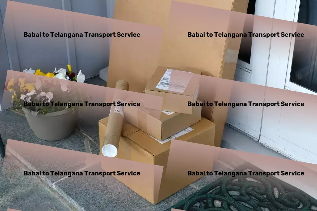 Babai to Telangana Transport Door-to-door goods delivery