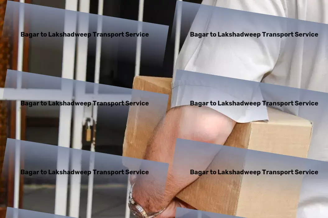 Bagar to Lakshadweep Transport Tailored logistics services