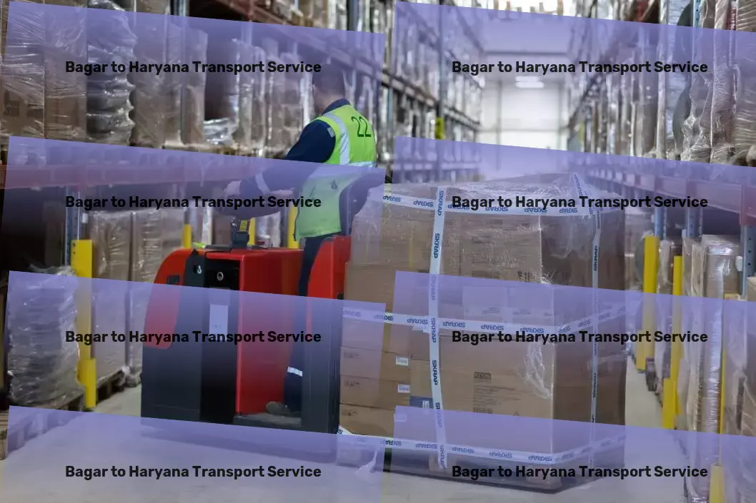 Bagar to Haryana Transport Fast freight solutions