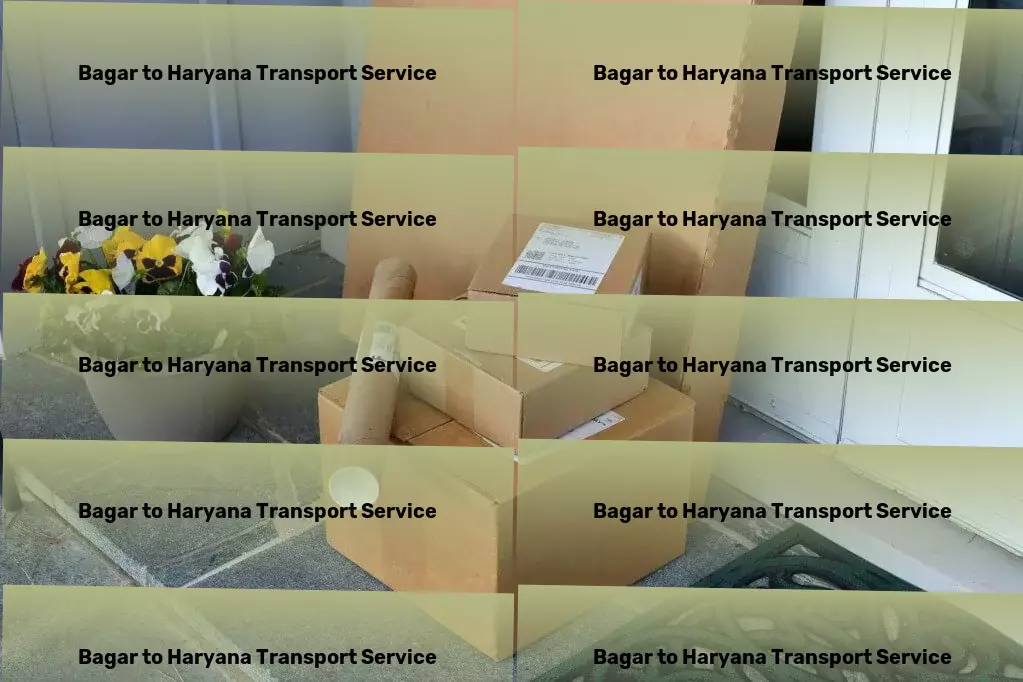 Bagar to Haryana Transport Customized freight and shipment solutions