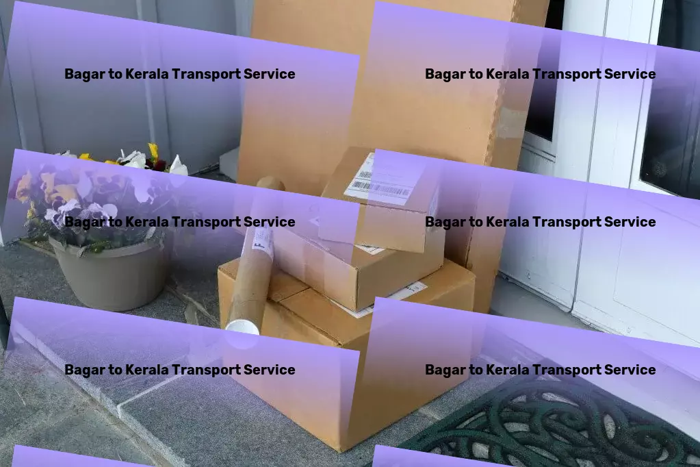 Bagar to Kerala Transport Optimizing the journey of goods across India's diverse terrain! - Rapid courier services