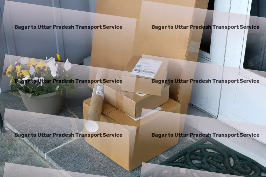 Bagar to Uttar Pradesh Transport Redefining convenience in urban mobility. - Dedicated freight services