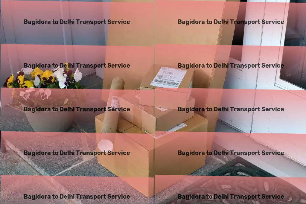 Bagidora to Delhi Transport Heavy load logistics services