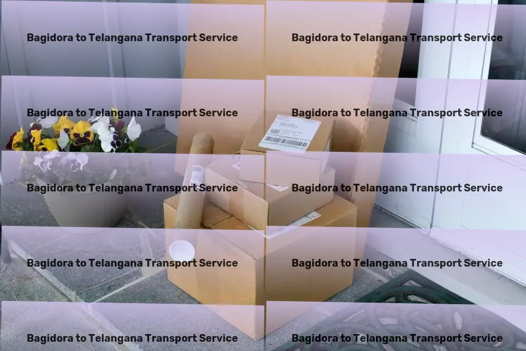 Bagidora to Telangana Transport Bridging distances with unparalleled ease and efficiency. - Inter-city cargo services